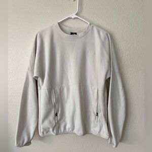 North face fleece pullover sweater